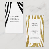 Het moderne dierenrijk | Verticaal Visitekaartje (Voorkant / Achterkant)