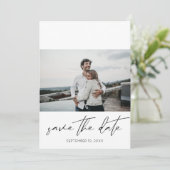 Het moderne Digitale Landschap van de Foto sparen  Kaart (Staand voorkant)