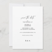 Het moderne Digitale Landschap van de Foto sparen  Kaart (Achterkant)