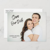 Het moderne Donkere Manuscript van de Borstel spar Briefkaart (Voorkant / Achterkant)