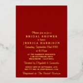 Het moderne Echte Vrijgezellenfeest van de Lichten Folie Uitnodiging (Voorkant)