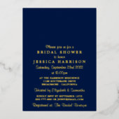 Het moderne Echte Vrijgezellenfeest van de Lichten Folie Uitnodiging (Voorkant)