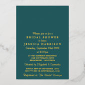 Het moderne Echte Vrijgezellenfeest van de Lichten Folie Uitnodiging (Voorkant)