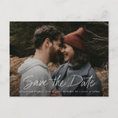 Het moderne Eenvoudige Band van de Foto van het Ma Briefkaart (Voorkant)