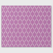 Het moderne elegante geweven paarse patroon van de cadeaupapier (Vlak)