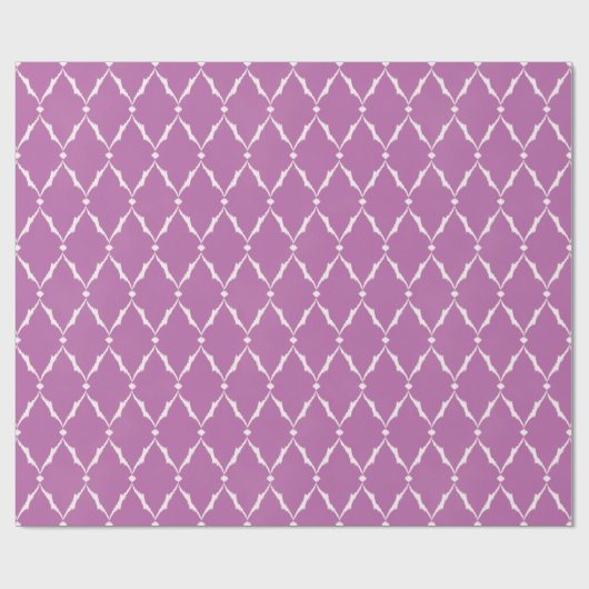 Het moderne elegante geweven paarse patroon van de cadeaupapier (Vlak)