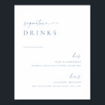 Het Moderne Geheime teken van de Drink van de Onde Poster<br><div class="desc">Dit eenvoudige maar elegante teken zal er geweldig uitzien op je bruiloft, douche of feestje! Met schone en eenvoudige serif- en sans-serif-lettertypen met een handgeschreven scriptaccentlettertype. Pas het teken aan met uw handtekening drinken. Als u van dit ontwerp houdt, ben zeker om de rest van onze Moderne Collecties van het...</div>