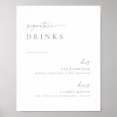 Het Moderne Geheime teken van de Drink van de Onde Poster (Voorkant)