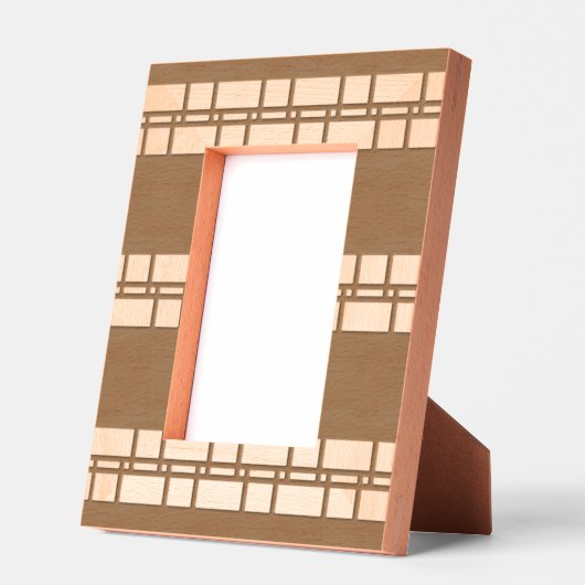 Het moderne geometrische Afbeelding Gegraveerde Lijstjes (Links)