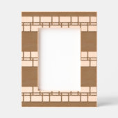 Het moderne geometrische Afbeelding Gegraveerde Lijstjes (Voorkant)