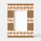 Het moderne geometrische Afbeelding Gegraveerde Lijstjes (Voorkant)