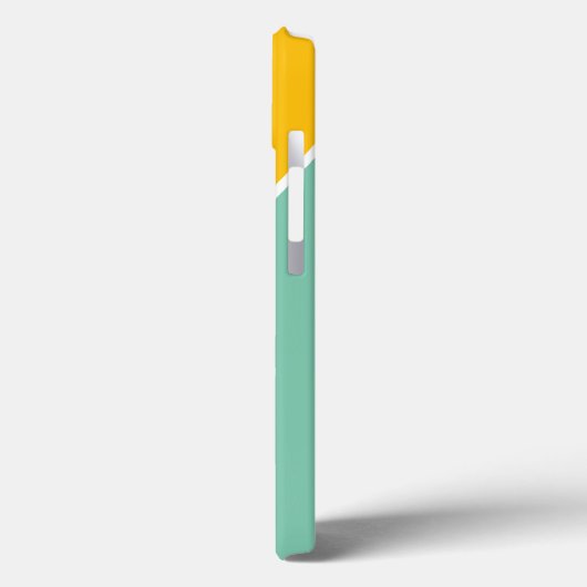 Het moderne Geometrische Dwars Tropische Hoesje (Achterkant / Links)