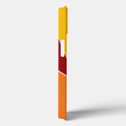 Het moderne Geometrische Dwars Tropische Hoesje (Achterkant / Rechts)