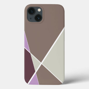 Het moderne Geometrische DwarsHoesje van de Pruim Case-Mate iPhone Case