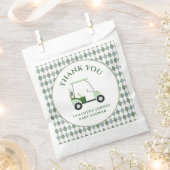 Het moderne golf Baby shower Bedankzakje (Geknipt)