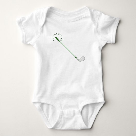 Het moderne golf Baby shower Romper (Voorkant)