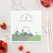 Het moderne golf Baby shower Servet (Insitu)