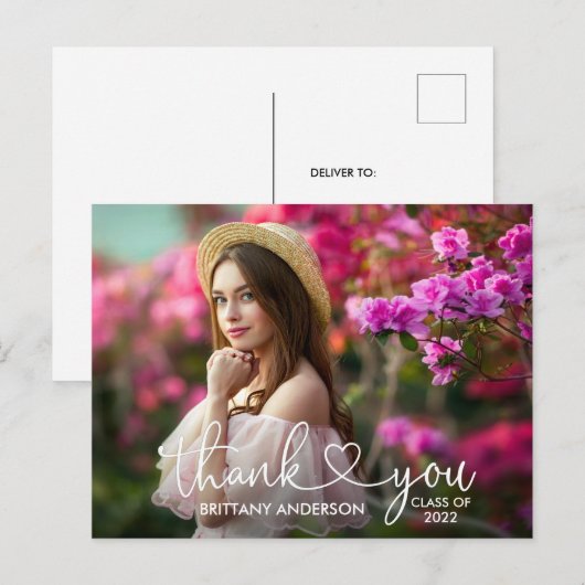 Het moderne Hartstuk van het Manuscript van de Kal Briefkaart (Voorkant / Achterkant)