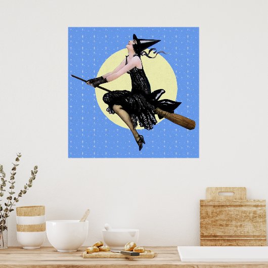 Het moderne heks Poster (Keuken)
