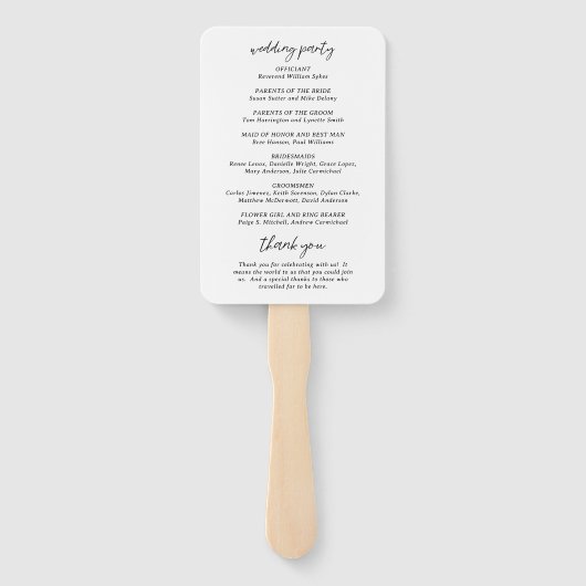 Het moderne huwelijksprogramma van Sydney Handwaaier (Achterkant)