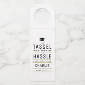 Het moderne kwastje was het Afstuderen waard Flessenhanger (Voorkant)