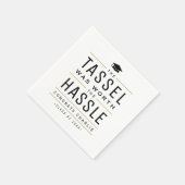 Het moderne kwastje was het Afstuderen waard Servet (Hoek)