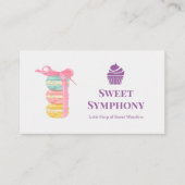 Het moderne Lavender Sweet Symphony Visitekaartje (Voorkant)
