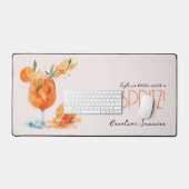 Het moderne leven is beter met een Spritz-Waterver Bureaumat (Keyboard & Muis)