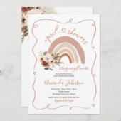 Het moderne Lijst April Showers brengt veel bloeme Kaart (Voorkant / Achterkant)