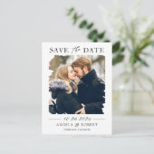 Het moderne Lijst van de Foto van de Slag van de B Briefkaart (Staand voorkant)