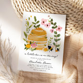 Het moderne Little Bee Baby shower Kaart