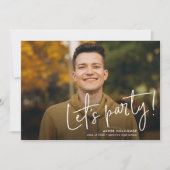 Het moderne Manuscript Afstuderen Eenvoudig Afstud Aankondiging (Voorkant)