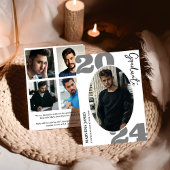 Het moderne Manuscript Afstuderen Eenvoudig Afstud Aankondiging