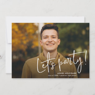 Het moderne Manuscript Afstuderen Eenvoudig Afstud Aankondiging