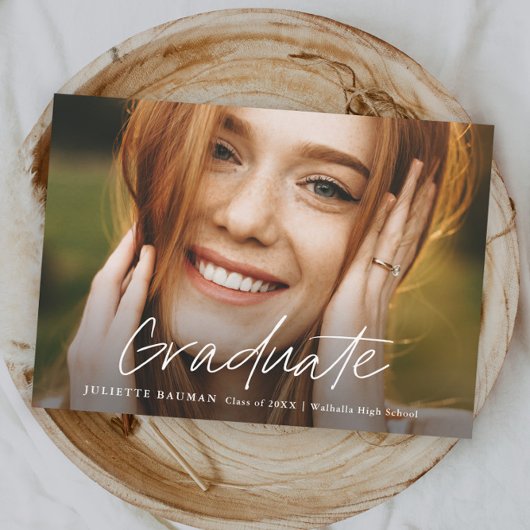 Het moderne Manuscript Afstuderen Eenvoudig Afstud Kaart