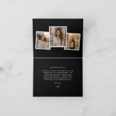 Het moderne Manuscript Afstuderen het Afstuderen v Bedankkaart (Binnen)