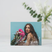 Het moderne Manuscript Afstuderen het Afstuderen v Briefkaart (Staand voorkant)