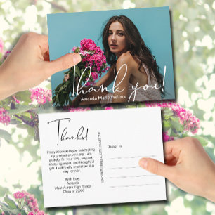 Het moderne Manuscript Afstuderen het Afstuderen v Briefkaart