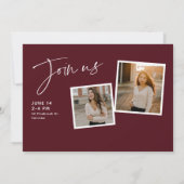 Het moderne Manuscript Afstuderen het Afstuderen v Kaart (Achterkant)