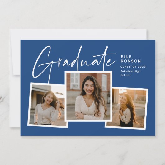 Het moderne Manuscript Afstuderen het Afstuderen v Kaart (Voorkant)