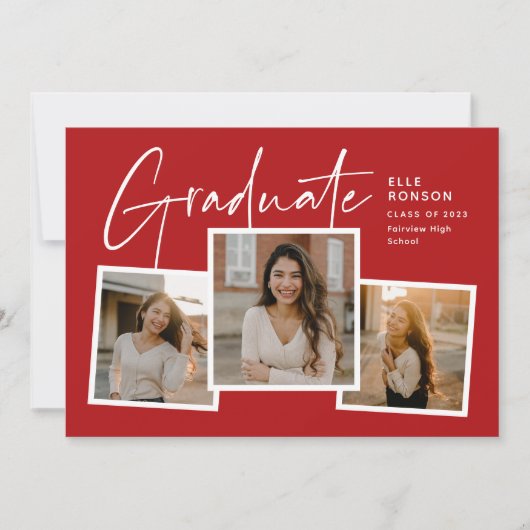 Het moderne Manuscript Afstuderen het Afstuderen v Kaart (Voorkant)