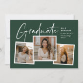 Het moderne Manuscript Afstuderen het Afstuderen v Kaart (Voorkant)