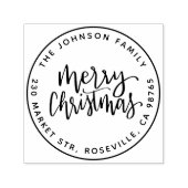 Het moderne Manuscript het Vroegere Adres van de T Zelfinktende Stempel (Design)