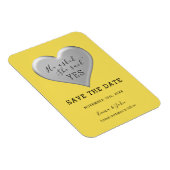 Het moderne Manuscript huwelijk bewaart de Uitnodi Magneet (Rechterzijde)