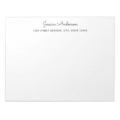 Het moderne Manuscript Persoonlijke Notitieblok va (Voorkant)