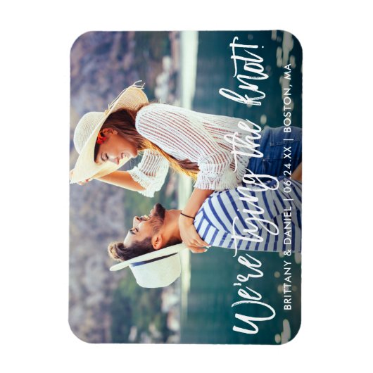 Het moderne Manuscript van de Borstel die de knoop Magneet (Verticaal)