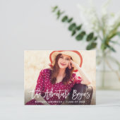 Het moderne Manuscript van de Borstel het Avontuur Briefkaart (Staand voorkant)