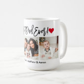 Het moderne Manuscript van de Borstel hoort Beste  Koffiemok (Voorkant rechts)