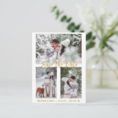 Het moderne Manuscript van de Borstel sparen Datum Briefkaart (Staand voorkant)