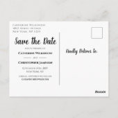 Het moderne Manuscript van de Borstel sparen de Bi Briefkaart (Achterkant)